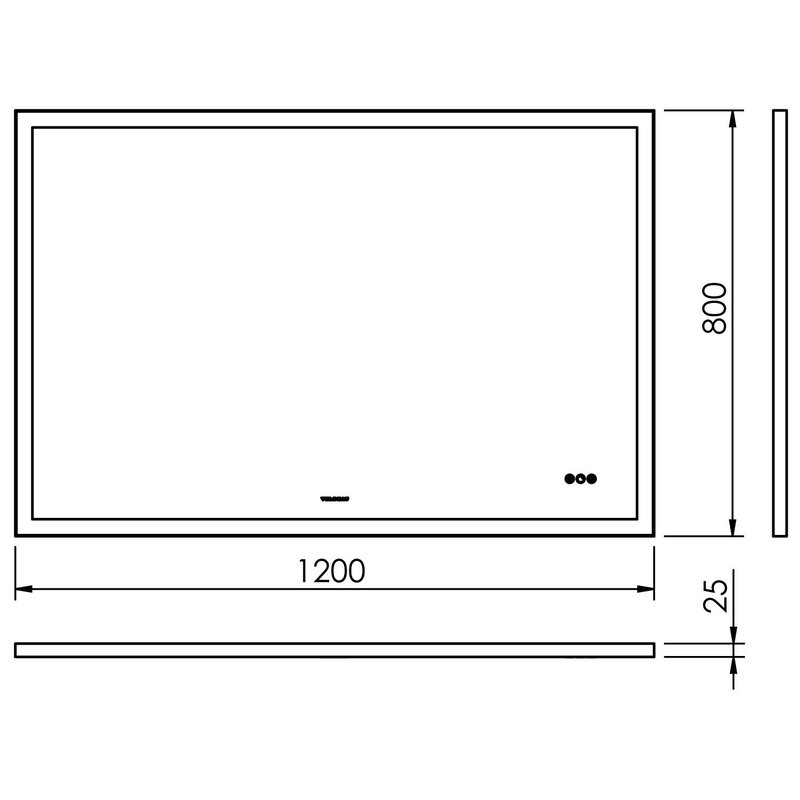 Atico LED Mirror 1200