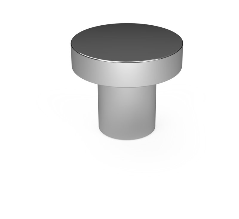 Ponto Knob Handle - Chrome