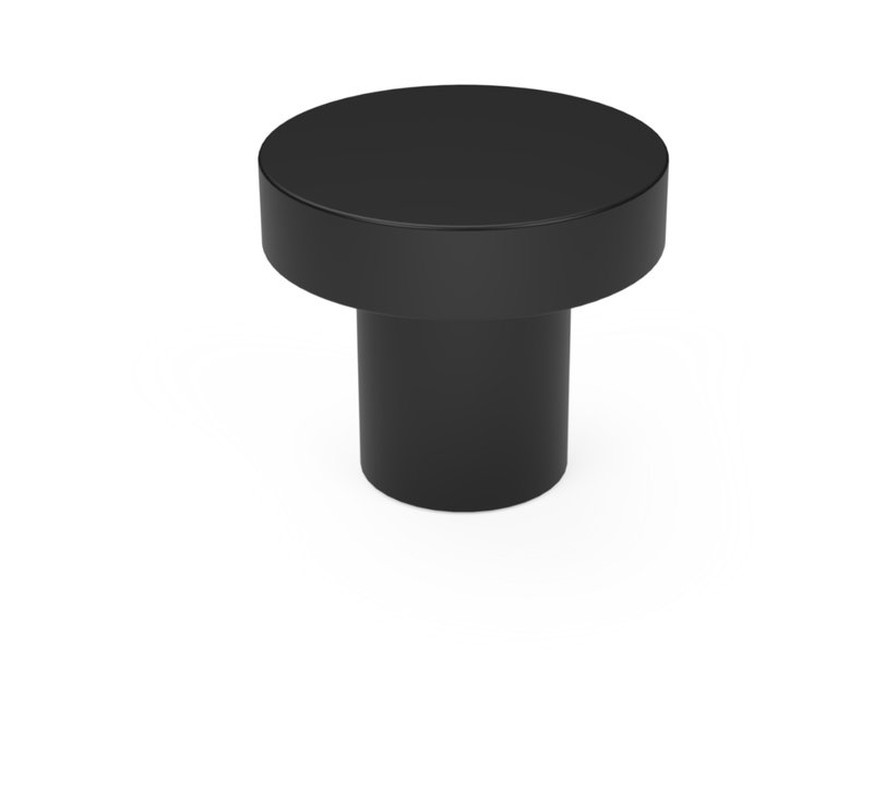Ponto Knob Handle - Matt Black