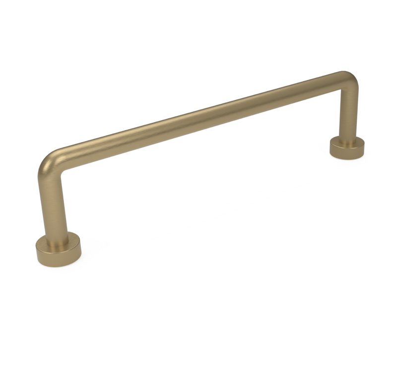 Feeno Handle - Natural Brushed Brass