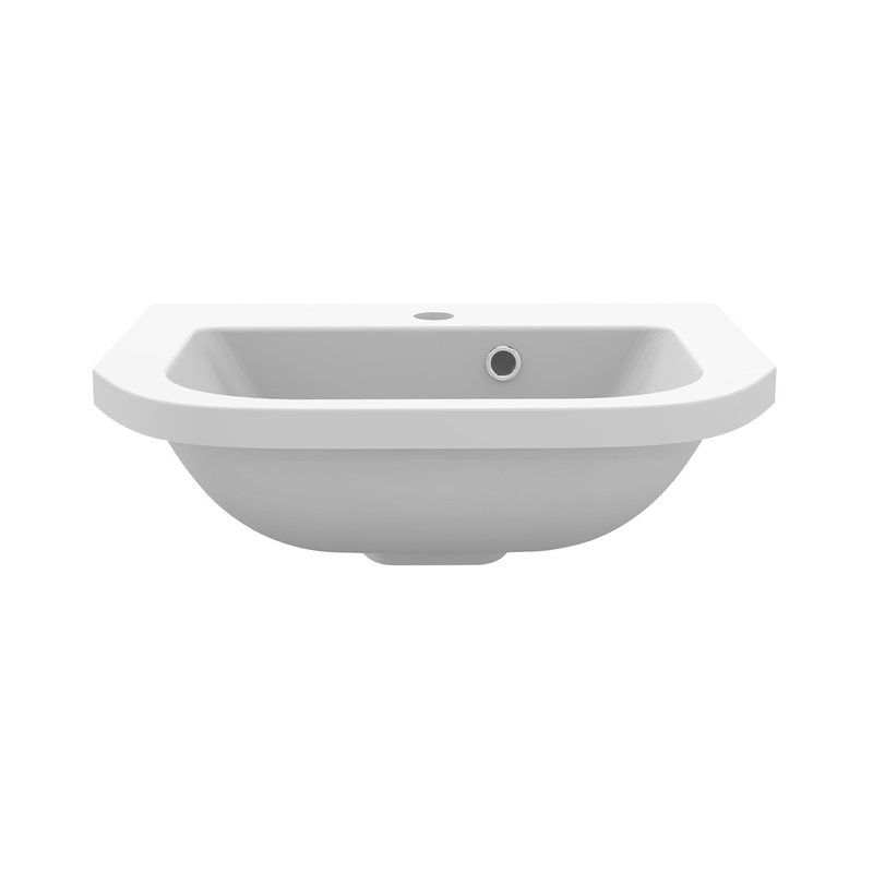 Derwent 500 Semi-Recessed Basin Slimline
