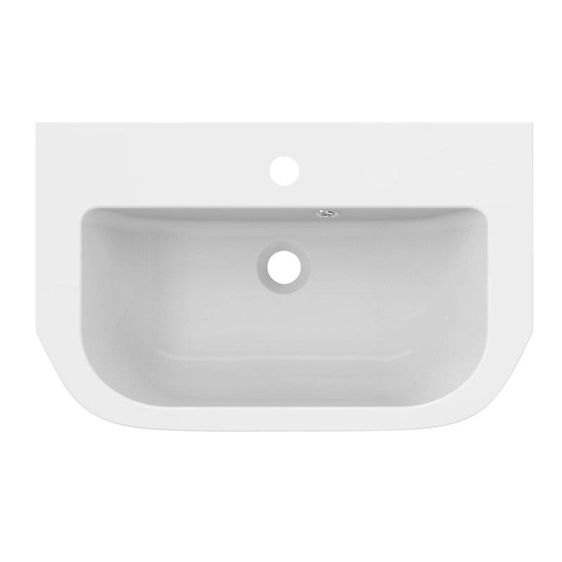 Derwent 600 Semi-Recessed Basin Slimline