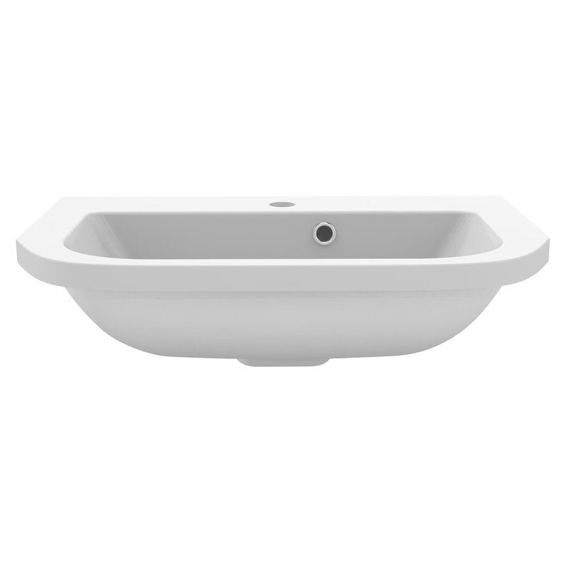 Derwent 600 Semi-Recessed Basin Slimline